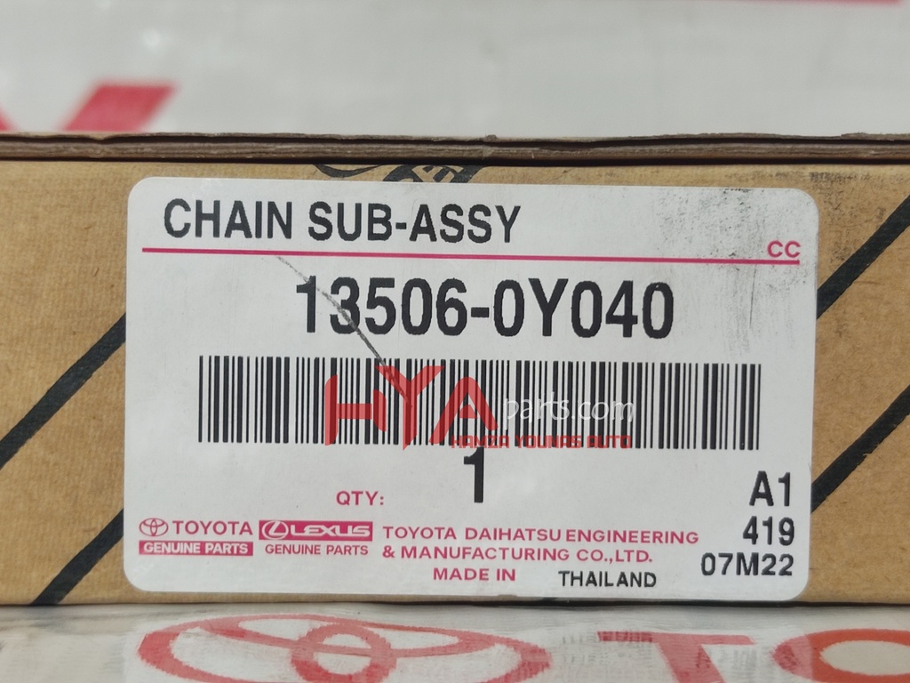CHAIN SUB-ASSY | H Y A parts